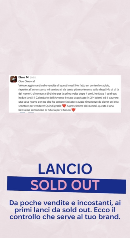 Lancio sold out