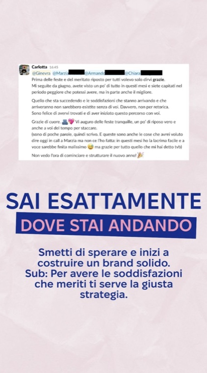 Sai esattamente dove stai andando